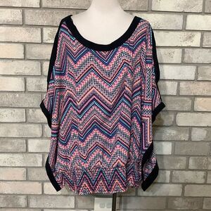Chevron Patterned Women's Top